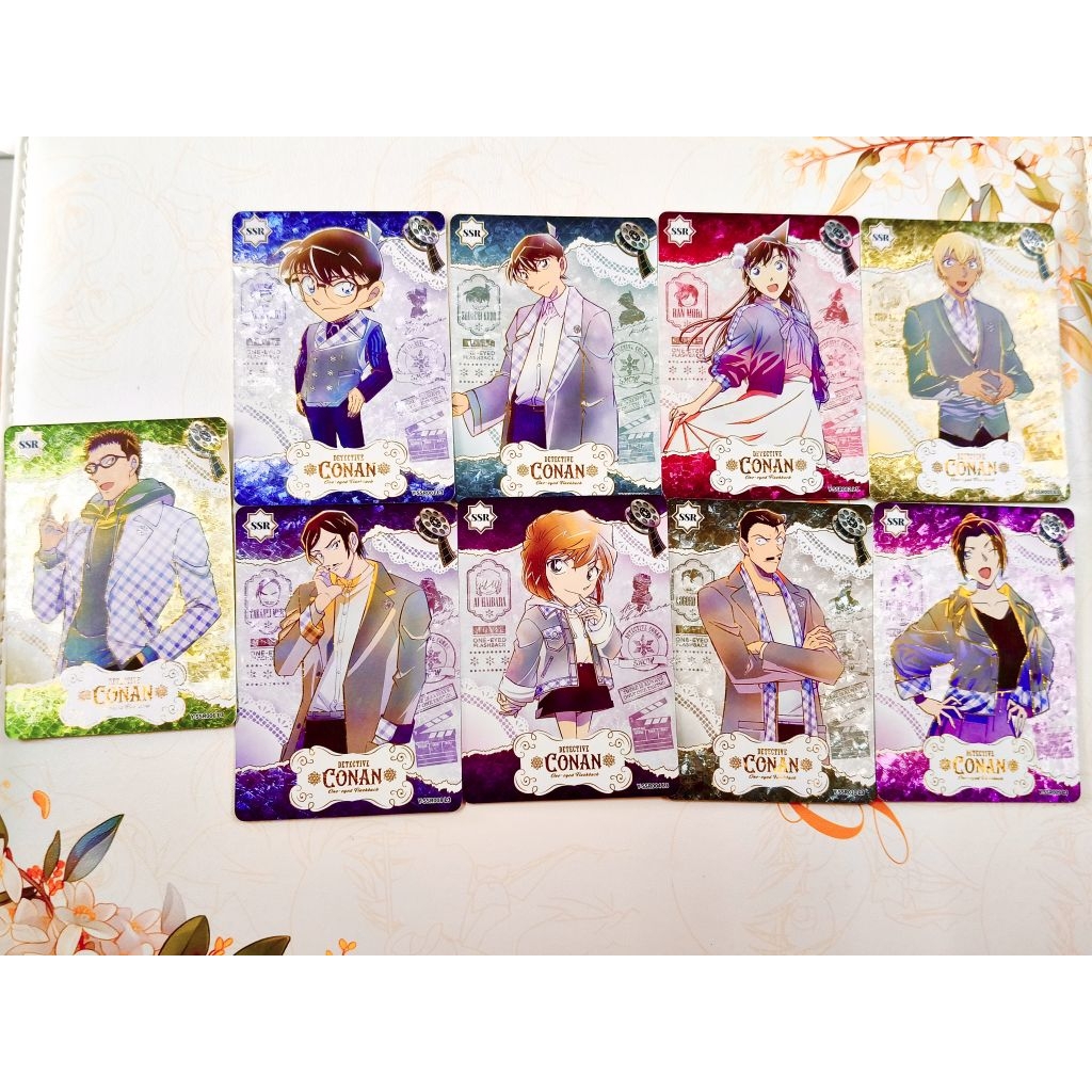 Detective Conan M28 One Eyed Flashback card/badge nao 南M28 รถ丝卡/ภาพยนตร์