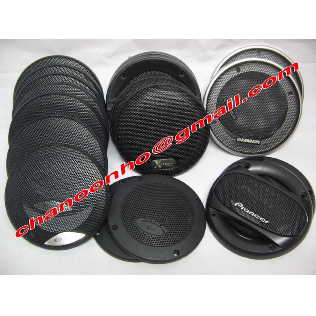 ALPINE / PIONEER / SONY / KENWOOD UNIVERSAL 4 / 5 / 6 / 6X9 Speaker COVER Speaker Grill Cover เท่านั