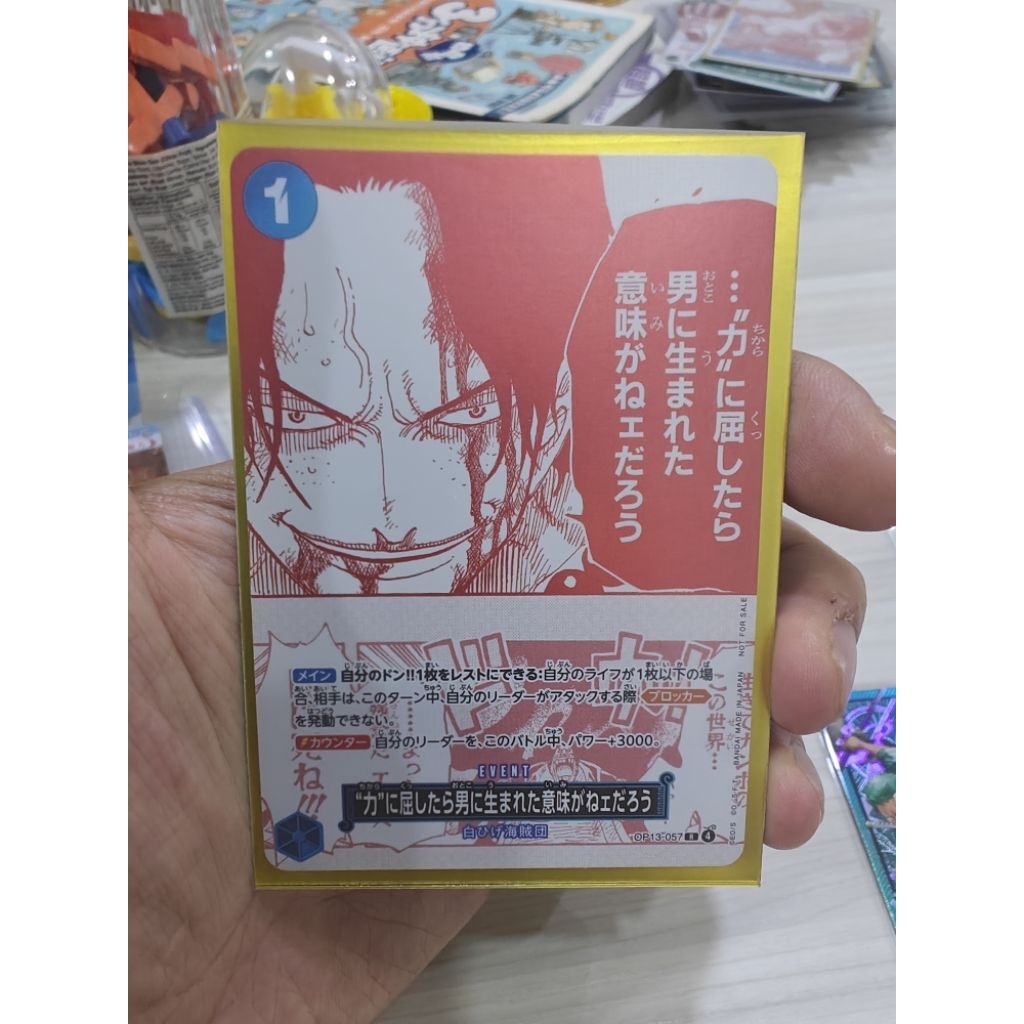 Bandai One Piece OPTCG Parallel Foil OP13 Ace OP13-057