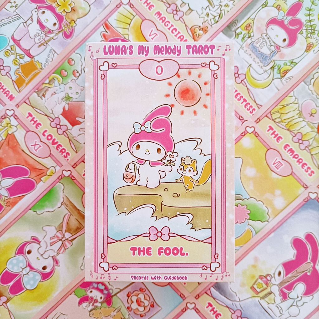 Lunas My Melody Tarot Melody Tarot Kad Tarot Melody