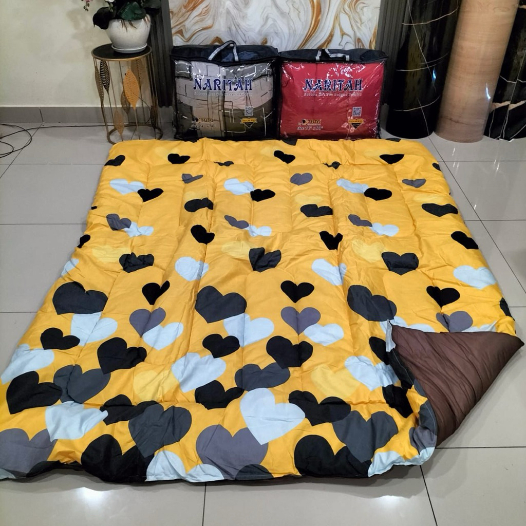 Toto Narita King ขนาด 74x90inchi Lambut Dan Tebbal Toto Narita