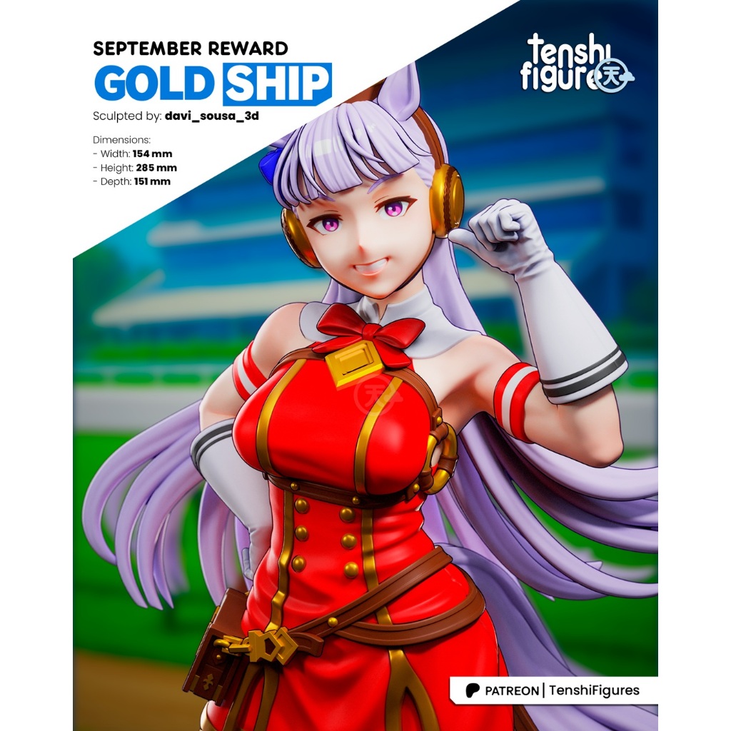 Tenshi Figures Gold Ship - Umamusume