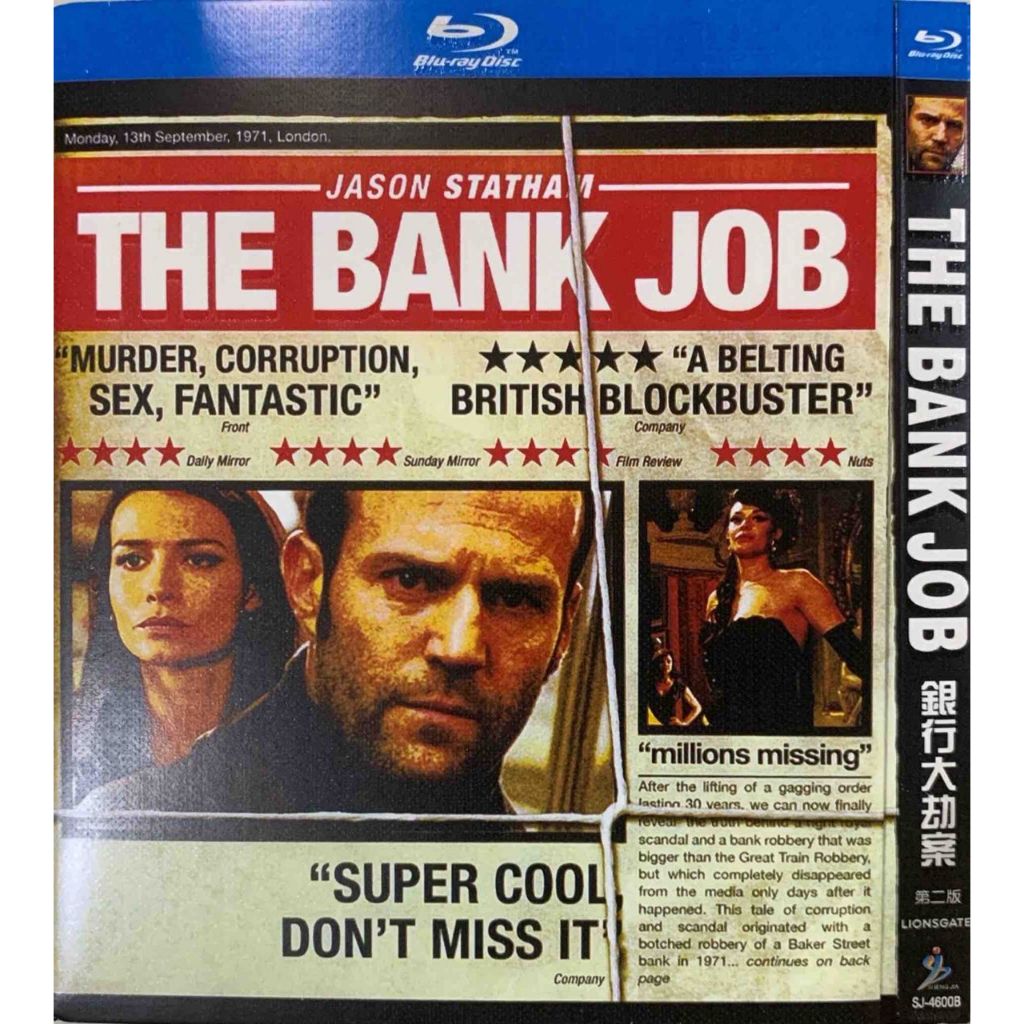 นําเข้า Blu-ray The Bank Job 2008 R 1h 51m