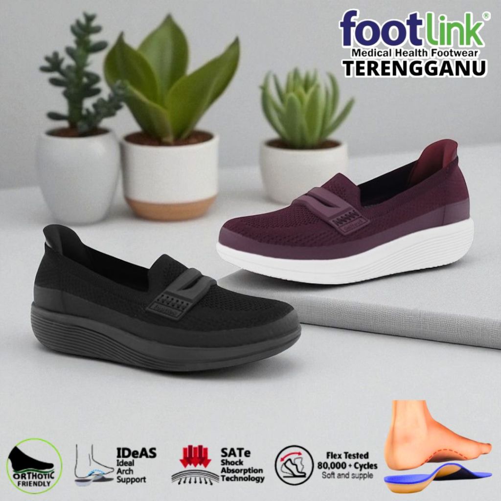 Footlink MD 31-801 & MD 61-801 Medical Health Women Shoe