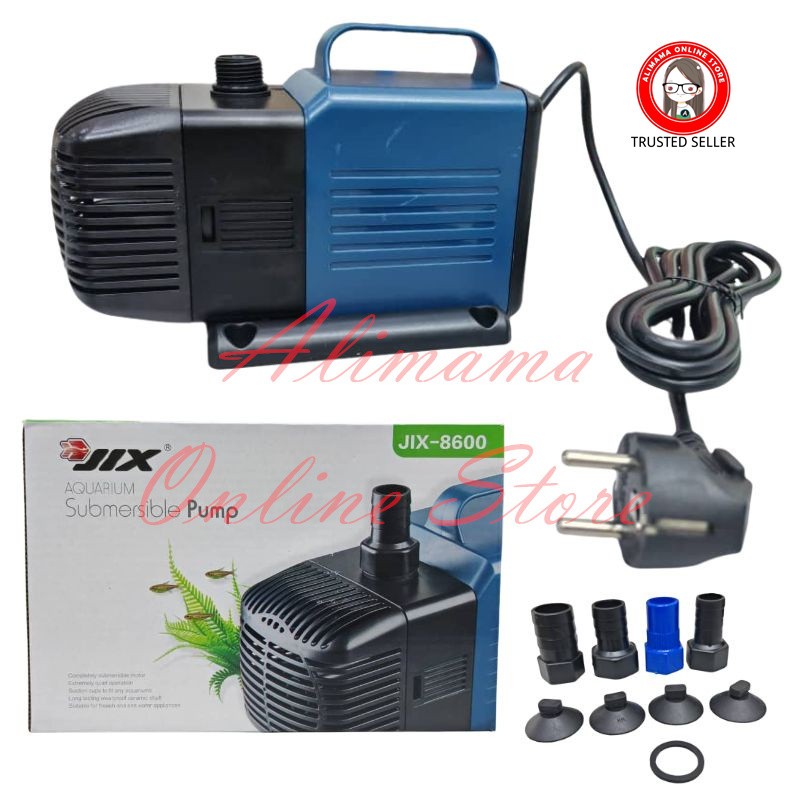 JIX-8600 JIX AQUARIUM SUBMERSIBLE PUMP AKUARIUM MESIN ปั๊มน้ํา