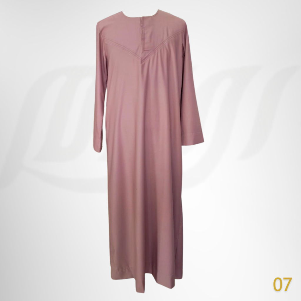 JUBAH HIMEIJI ROUNDNECK BY IHRAM COTTON SELESA SESUAI CUACA