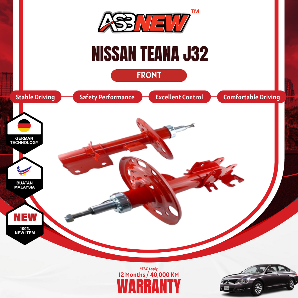 ASBNEW โช้คอัพ Heavy Duty สําหรับ Nissan Teana J32 03-13Y