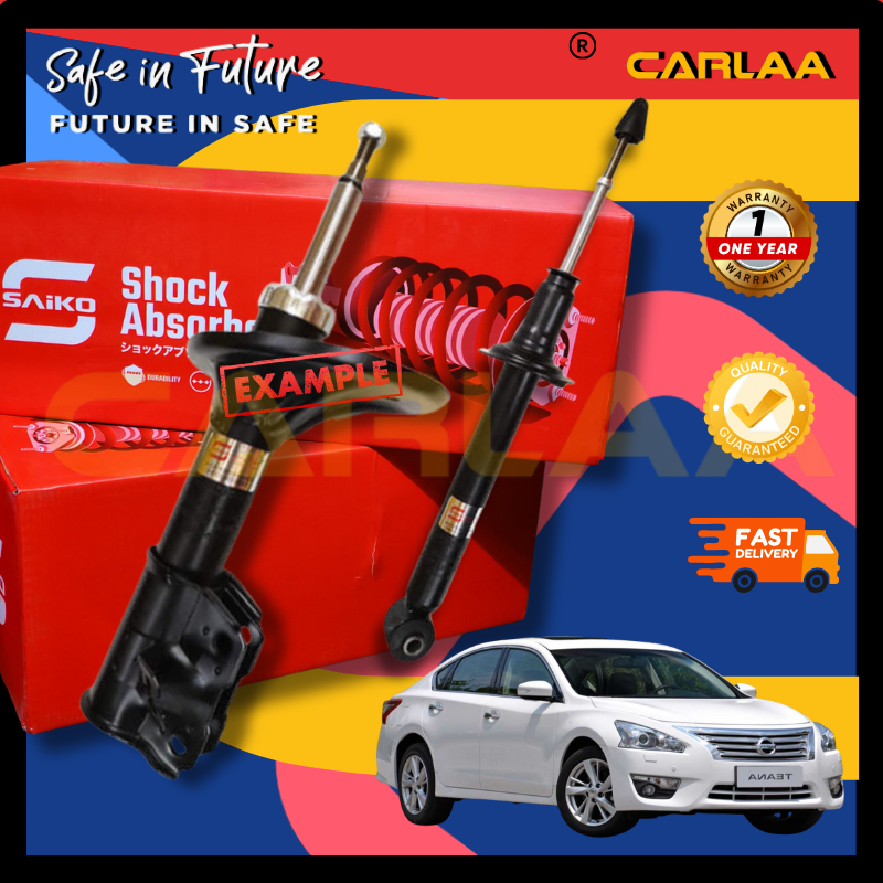SAIKO JAPAN QUALITYTEANA 2.0/2.5 J33/L33 Y14-18NISSAN FRT DEPAN/RR BELAKANG SHOCK ABSORBER (2PCS)