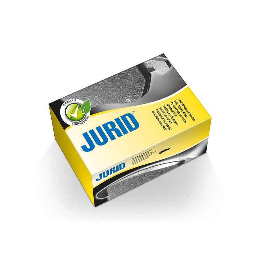 BMW E81 E87 E90 ผ้าเบรคหลัง Jurid