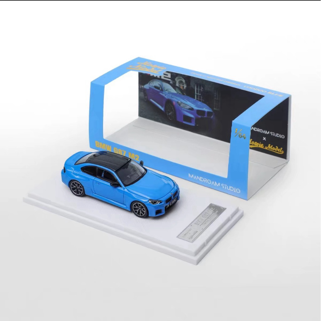 Howie Model BMW M2 Voodoo Blue/ Green/ ICR Viola Purple/ Strobin Bright Red/ Gun Metal (Diecast 1/64