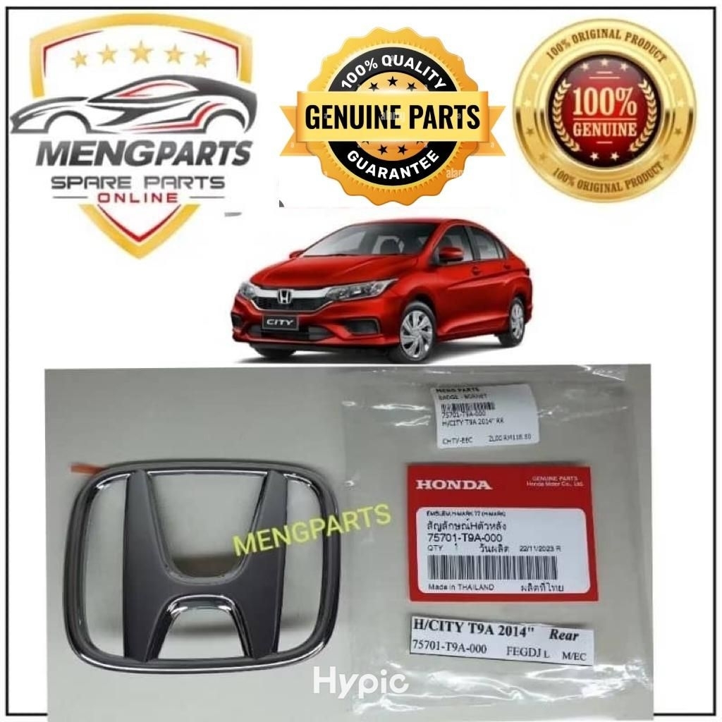 ***** CITY GM6 T9A 2014Y REAR BONNET EMBLEM , REAR HORNET BADGE 75701-T9A-000