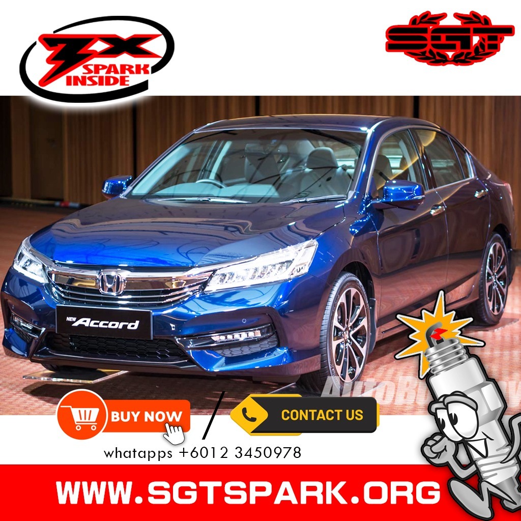 SGT 3X LZKAR7CX HONDA ACCORD T2A 2.0 R20Z SGT 3X SPARK PLUG 4 ชิ้น
