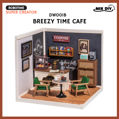 Robotime Rolife Super Creator - Breezy Time Cafe DW001