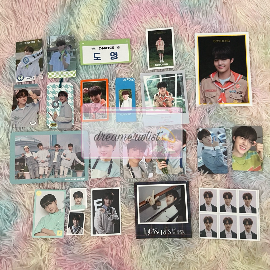 โปสการ์ดโฟโต้การ์ด TREASURE Doyoung MD