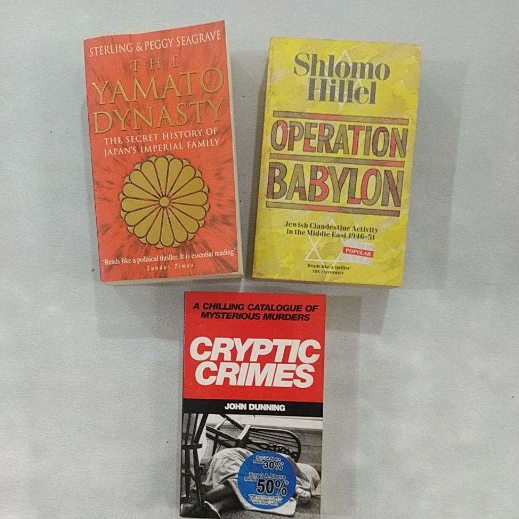 ใช้ MB3-12009-ss The Yamato Dynasty/ Operation Babylon/ Cryptic Crimes