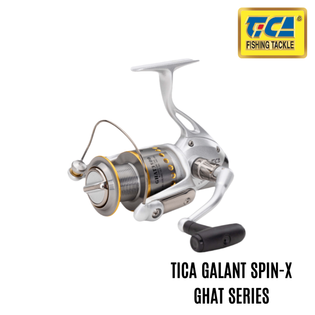 TICA - GALANT SPIN-X 2500/3500 ALMINIUM BODY SPINNING REEL (GHAT SERIES)