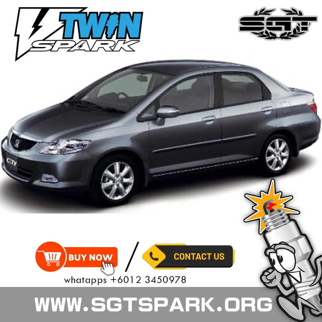 SGT VTWIN BKR6EY HONDA CITY IDSI SGT VTWIN SPARK PLUG 4 ชิ้น