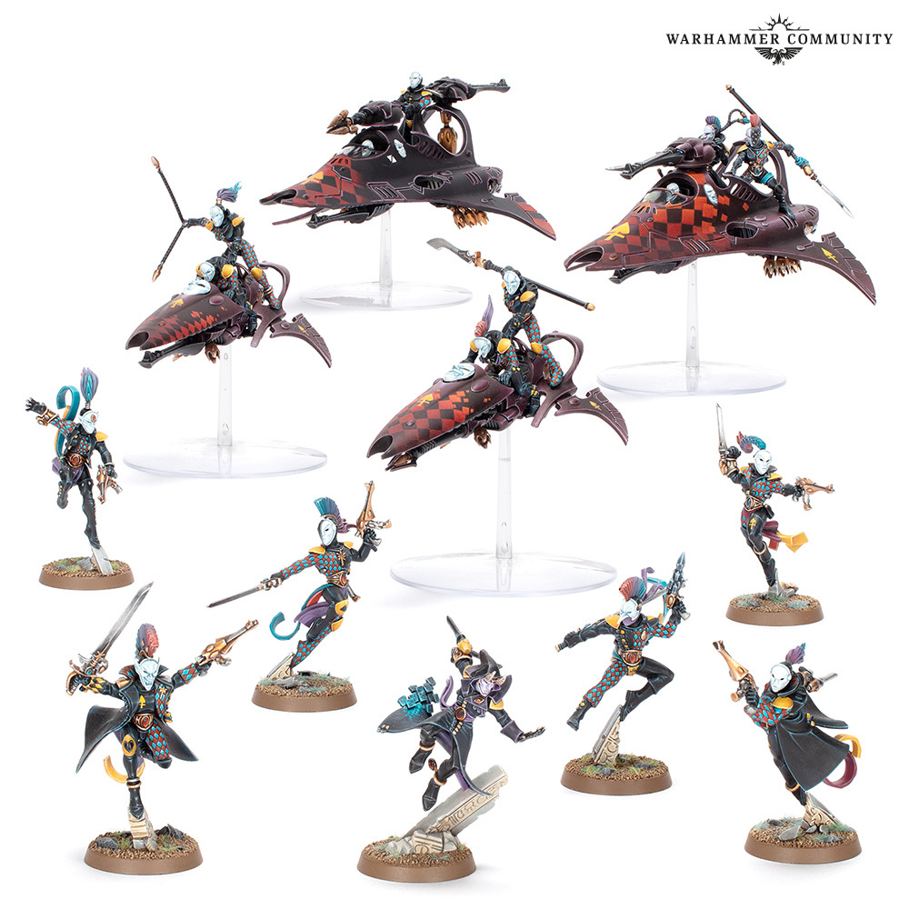 WARHAMMER 73-581 Combat Patrol: Harlequins