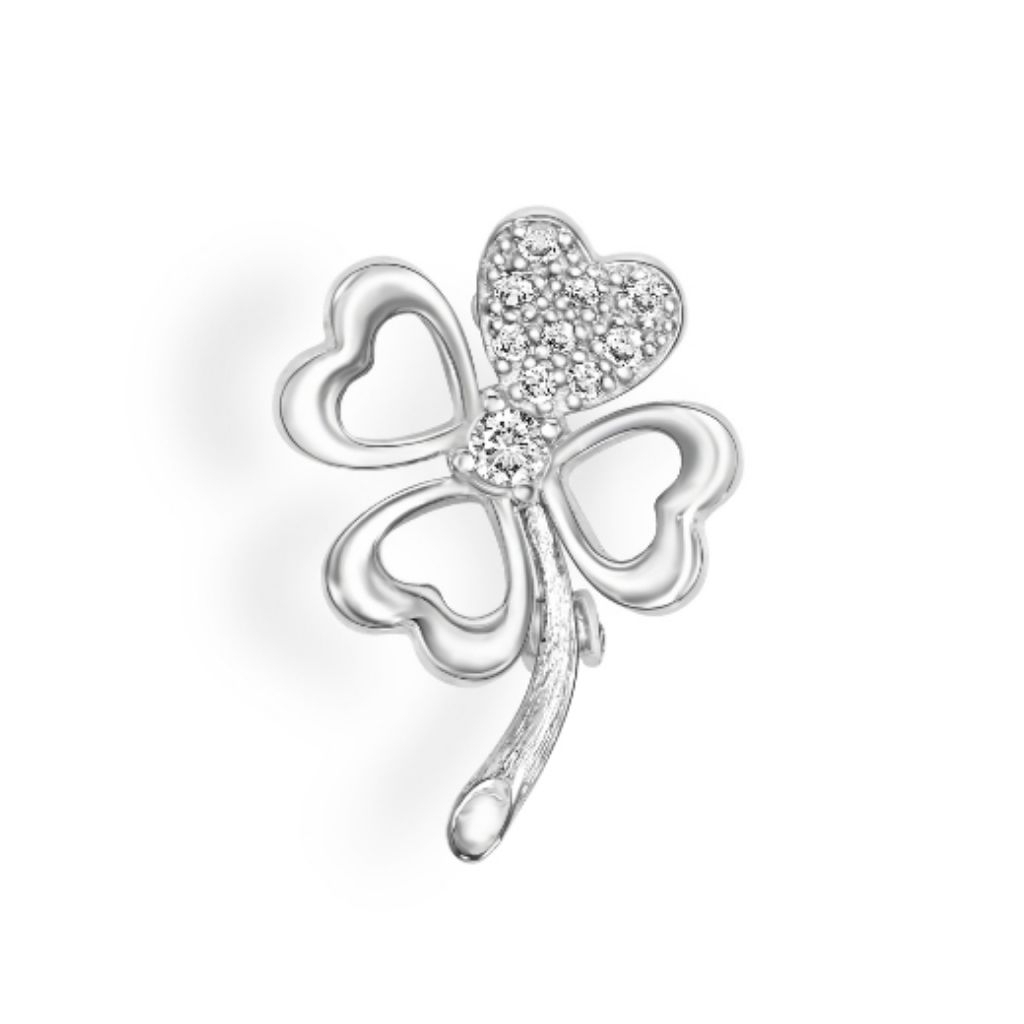 ZHULIAN BH5163 MINI BROOCH RHODIUM PLATED