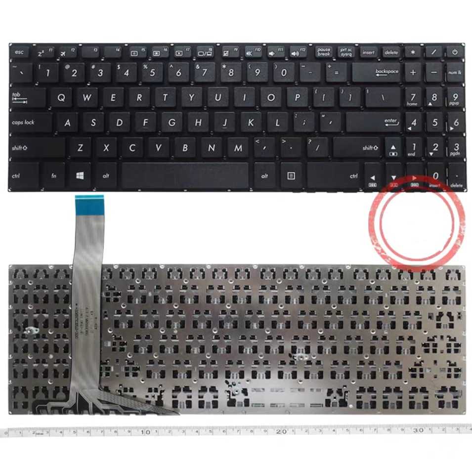 ASUS FX570 FX570UD F570 X570 YX570 แป้นพิมพ์ภายในแล็ปท็อป
