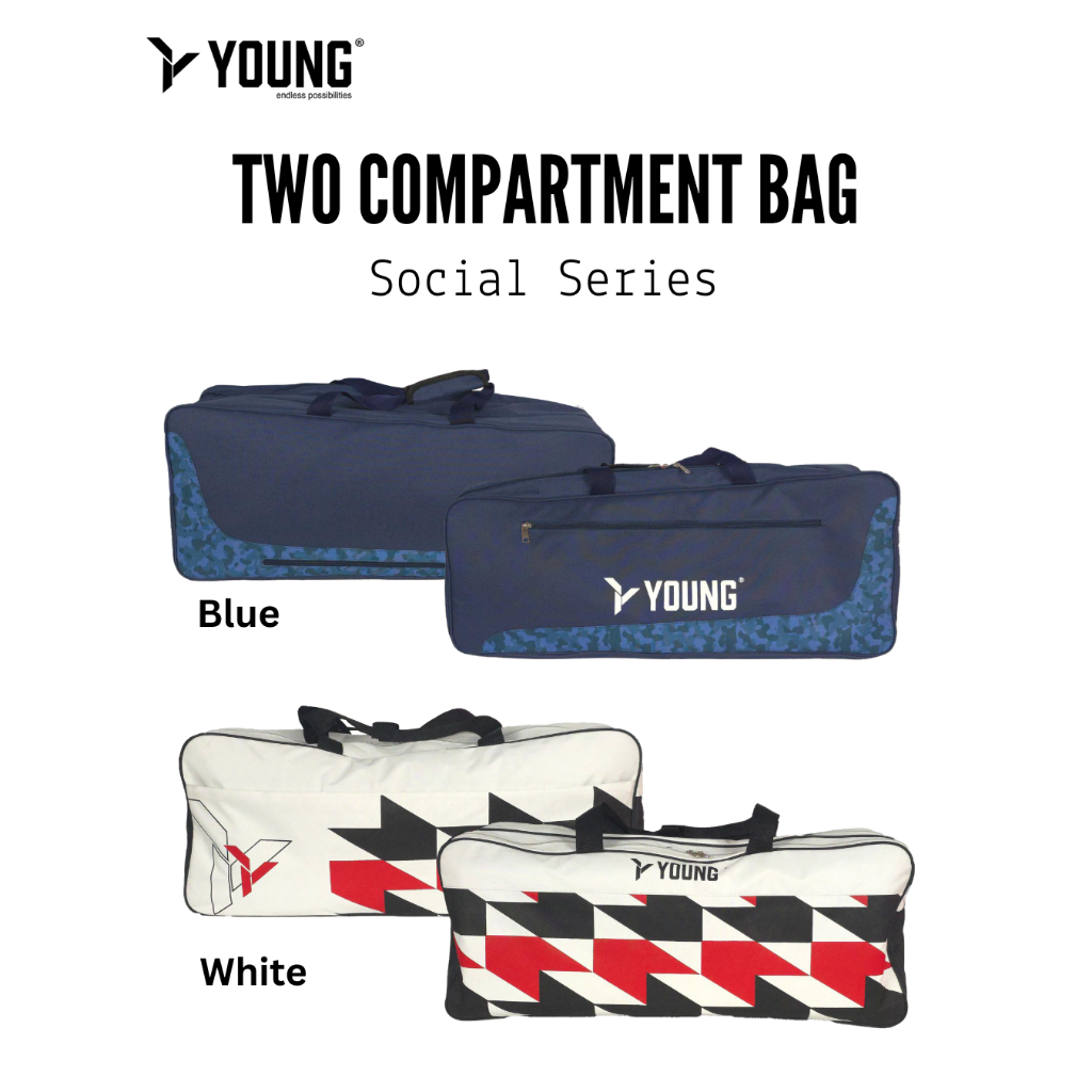YOUNG 2 ช่อง Social Series Bag กระเป๋ากีฬาแบดมินตัน