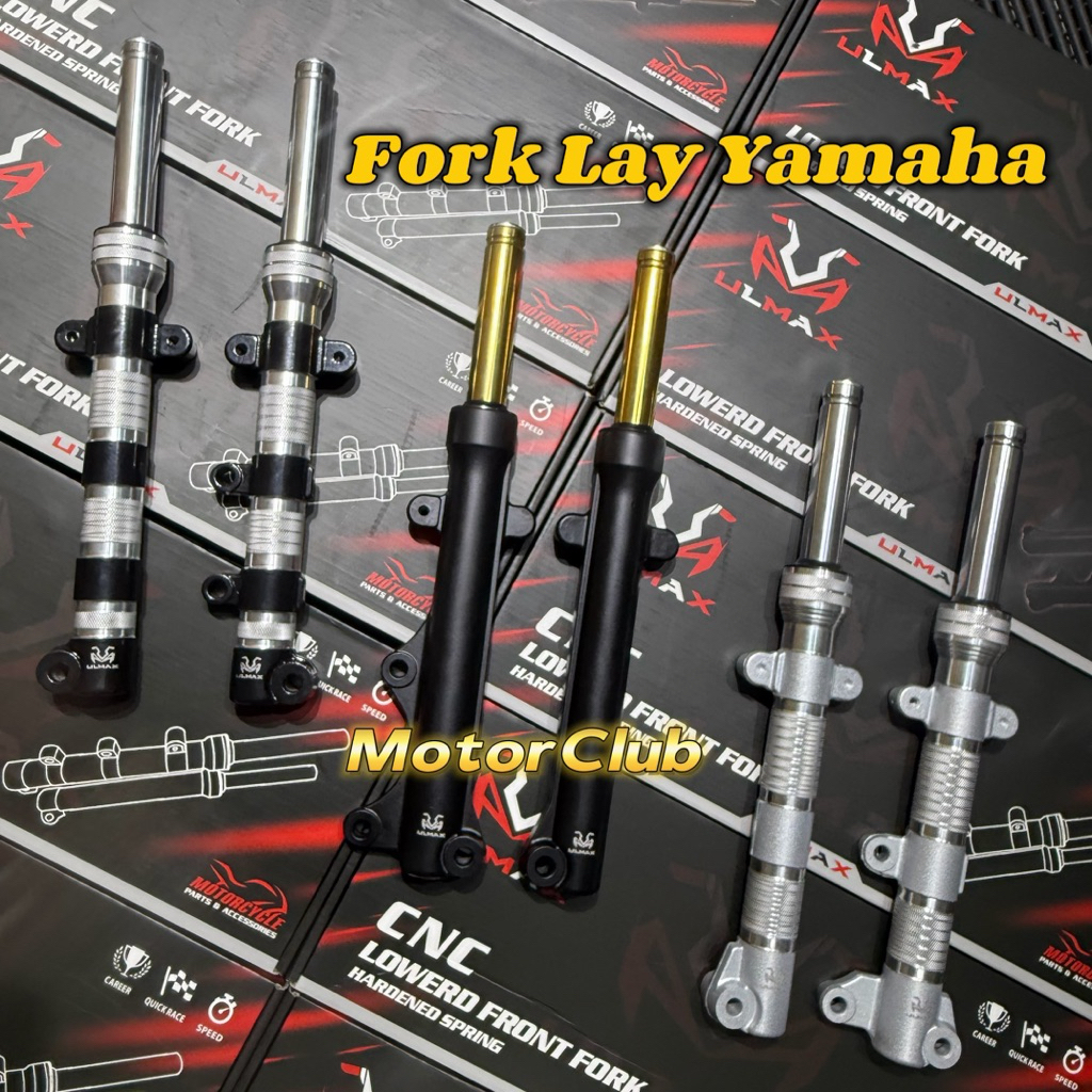 ULMAX ด้านหน้าสําหรับK CNC LOWER 1.5INCH Y15ZR Y15 LC135 ส้อม Lay Lower 1.5 นิ้ว LC135 4S LC V8 Y15 