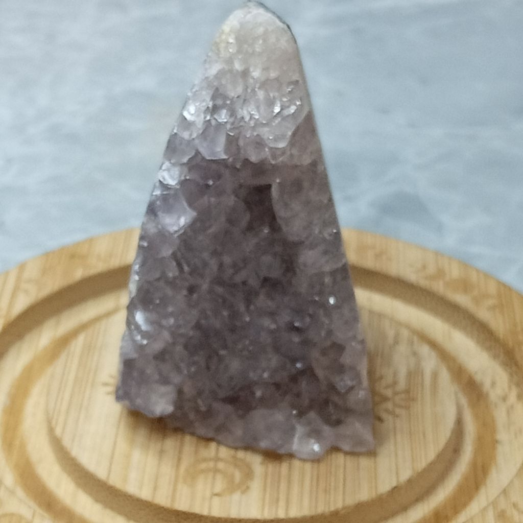 เครื่องประดับ Amethyst geode นางฟ้าคริสตัลคริสตัล