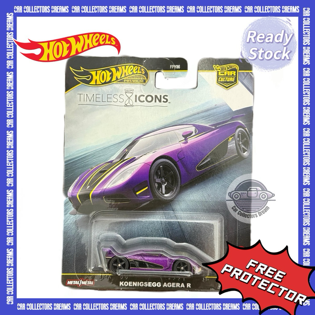 Hot Wheels Timeless Icons Koenigsegg Agera R / รถใหม่เอี่ยม / ปิดผนึก