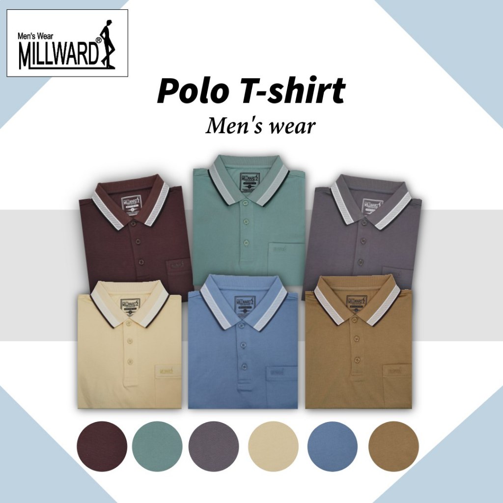 เสื้อยืดแบรนด์ Millward Polo