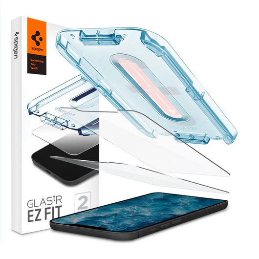 IPhone 12 Pro Max - ฟิล์มกันรอยหน้าจอกระจกนิรภัย Spigen Ezfit [GlasTR EZ FIT]