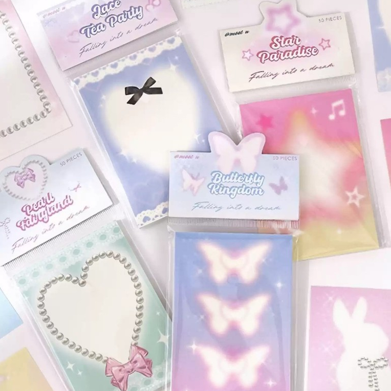 Falling Into A Dream Series Memo Note Paper for Planner Boj Journal School College