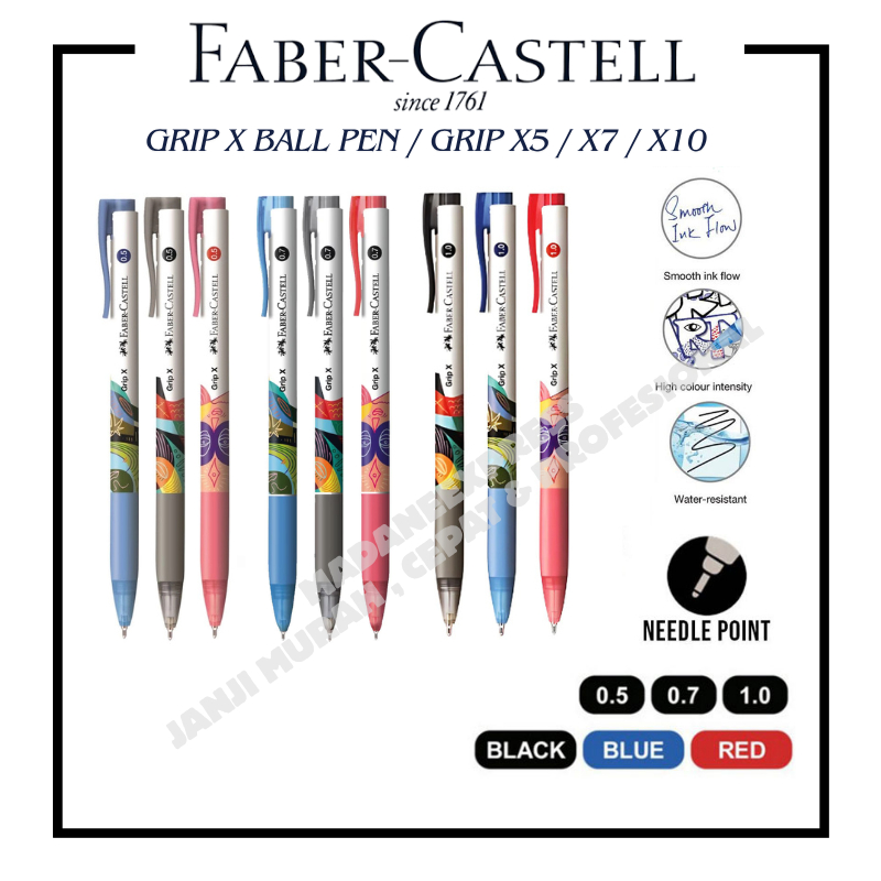 [XPRESS] Faber-Castell Grip X Ball Pen / Grip X5 / X7 / X10