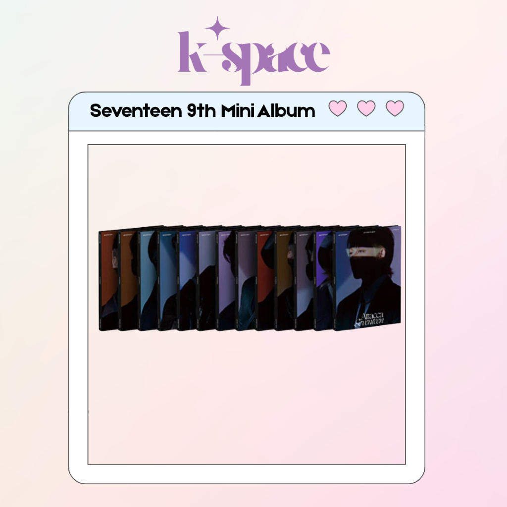 (RANDOM) Seventeen 9th Mini Album Attacca Cart Ver