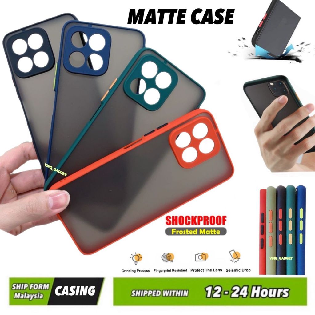 HONOR X6C /X6B /X6A /X6 ANTI-SHOCKPROOF MATTE CASE