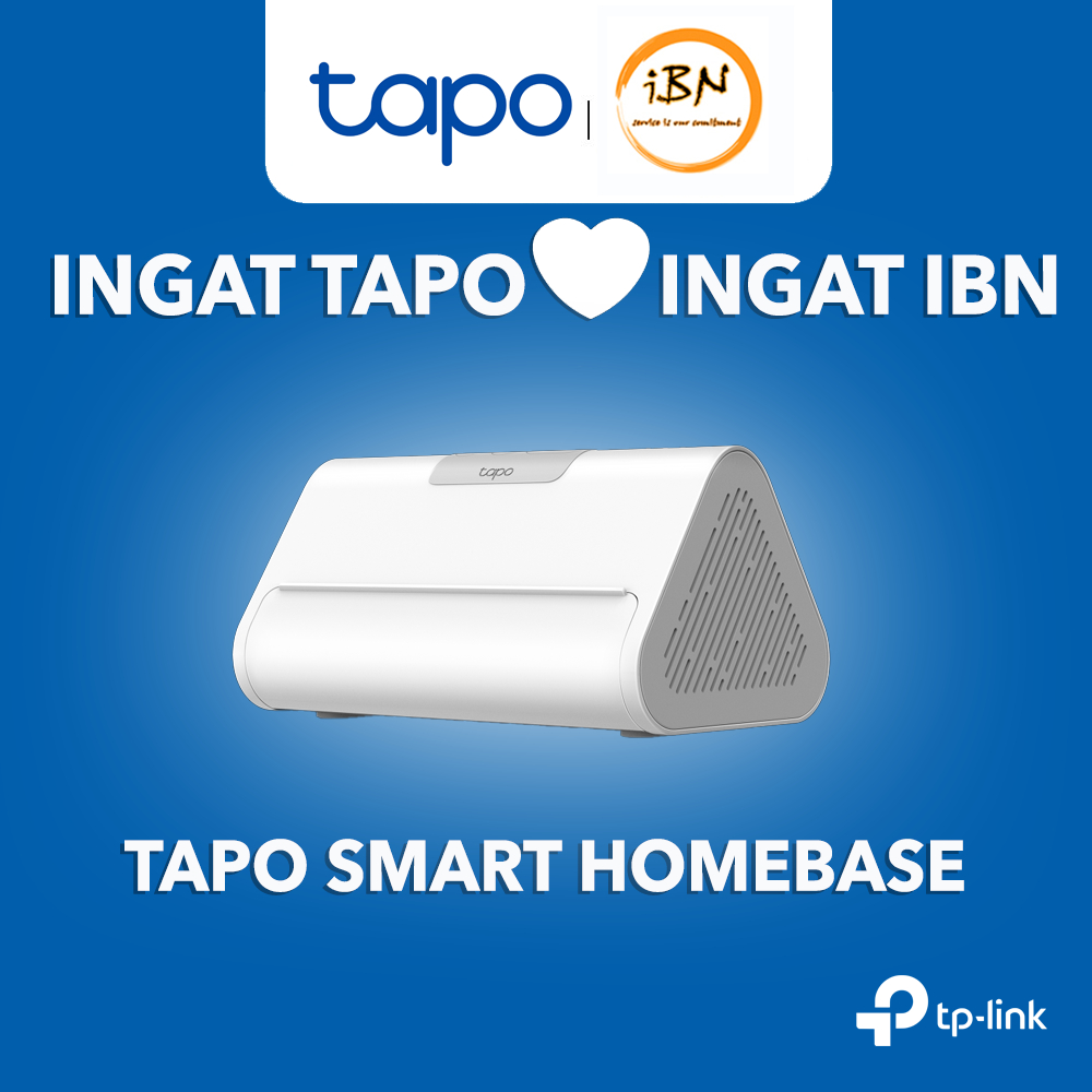 TP-Link Tapo H500 Smart HomeBase Hub 16GB Built-in Storage AI Detection รองรับกล้องสูงสุด 16 ตัว & 6