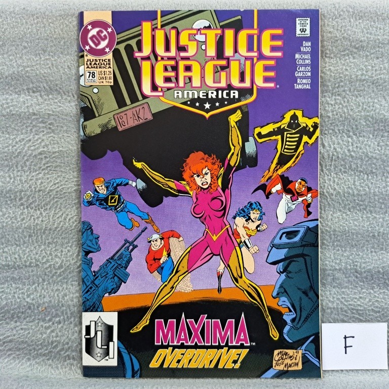 Justice League America 78 (DC Comics) Dan Vado, Michael Collins