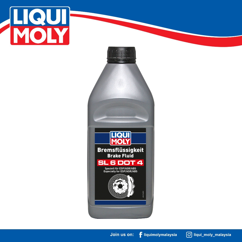 LIQUI MOLY น้ํามันเบรก SL6 DOT 4 (1LITER) - 21168