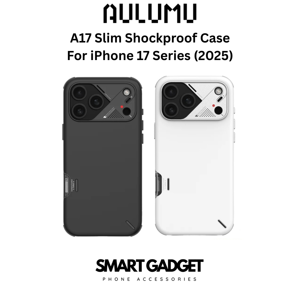 AULUMU A17 Slim เคสกันกระแทกสําหรับ iPhone 17 SERIES (2025)