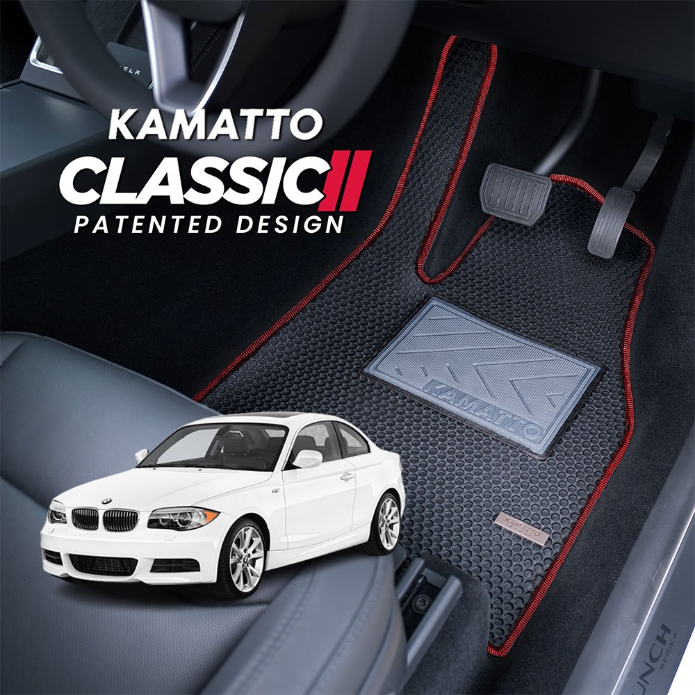 Kamatto Classic BMW 1 Series Coupe E82 (2004-2013) พรมปูพื้นรถยนต์และพรม