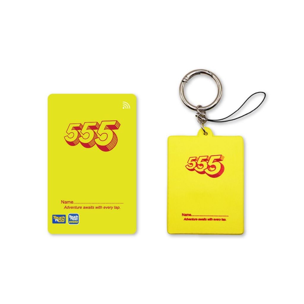 Touch n Go x Home มากเกินไป Buku 555 Series - การ์ด TNG NFC และ Charm