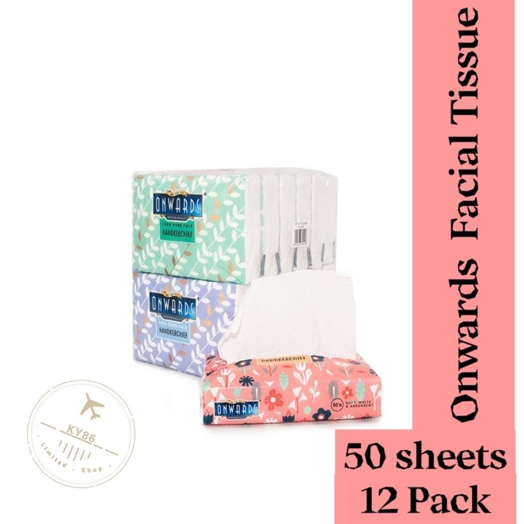 Onwards ผ้าเช็ดหน้า Softpack Tissue Tissue Pocket