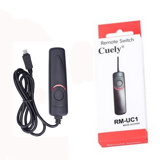 รีโมทชัตเตอร์สายสวิตช์สายไฟ RM-UC1 ให้แสงสว่างสําหรับ Olympus E EP O OM SP SH SZ XZ Series