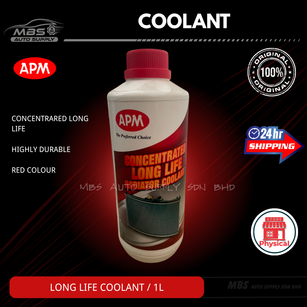 APM Long Life Coolant 1Liter Concerntration Long Life Coolant 1Liter APM Penyejuk