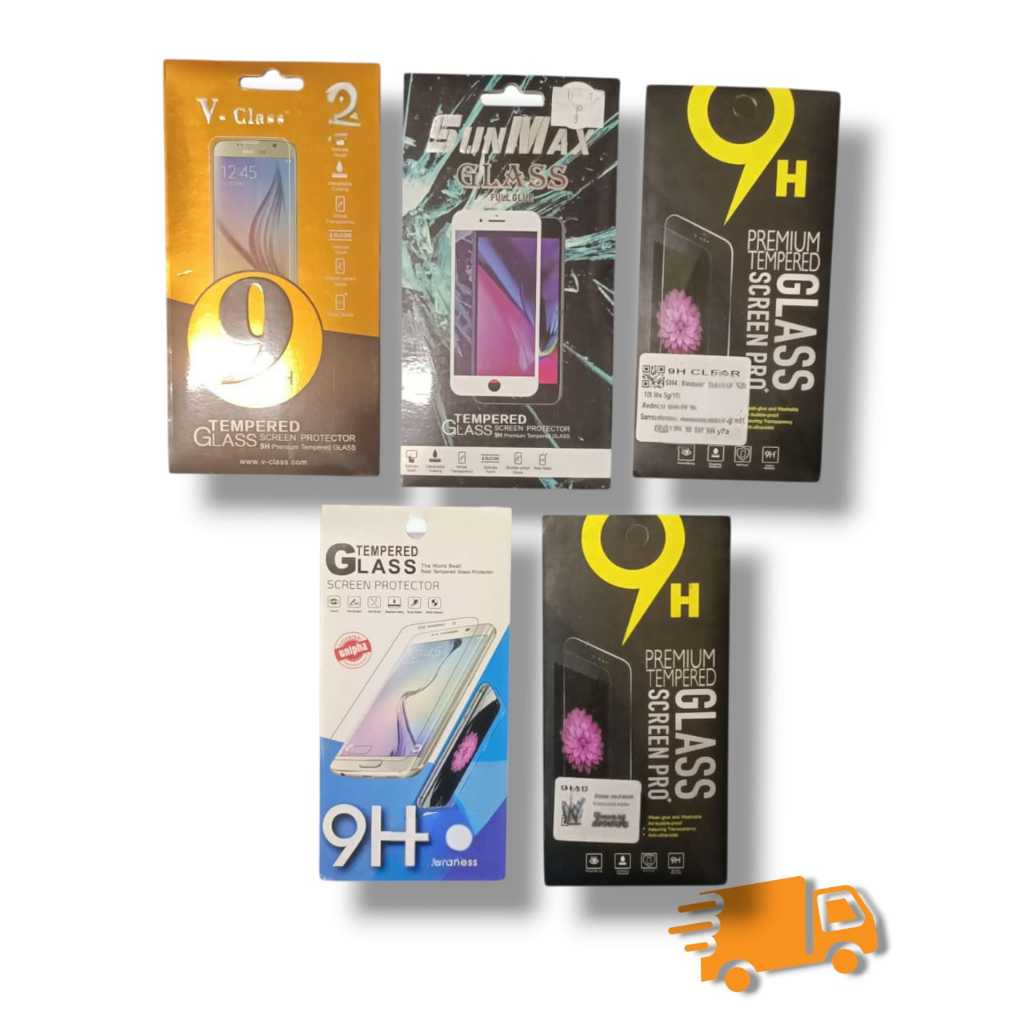 TEMPERED GLASS VI_VO Y17/ Y20S/ Y50 & R_DM 7/ 9/ 9A/9C/ NOTE 7/ 13C/ P0C0 X3