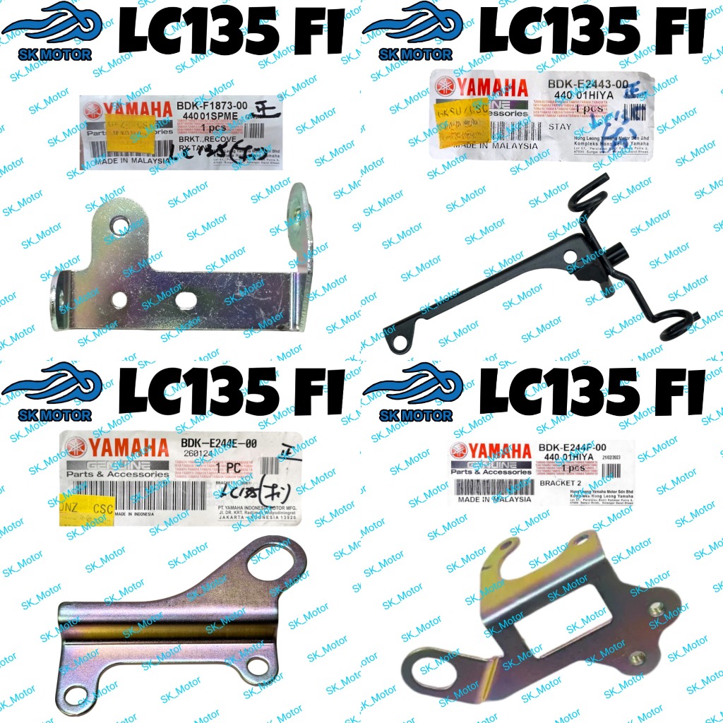 Yamaha LC135 LC 135 FI V8 Bracket Recovery Tank Coolant Stay Thermostat BDK-F1873-00 BDK-E2443 BDK-E