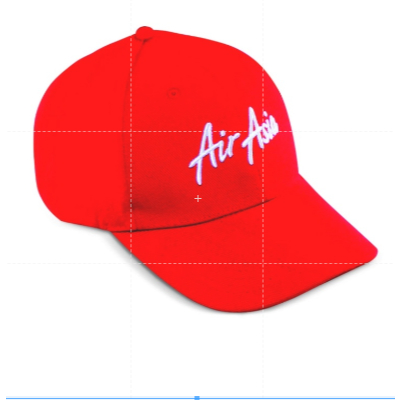 หมวกเบสบอล PREMIUM AirAsia - สีแดง