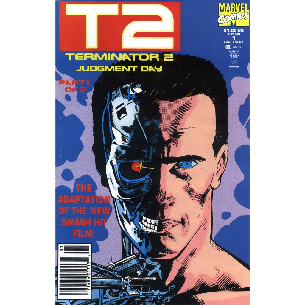 T2 TERMINATOR 2 JUDGMENT DAY MARVEL COMICS