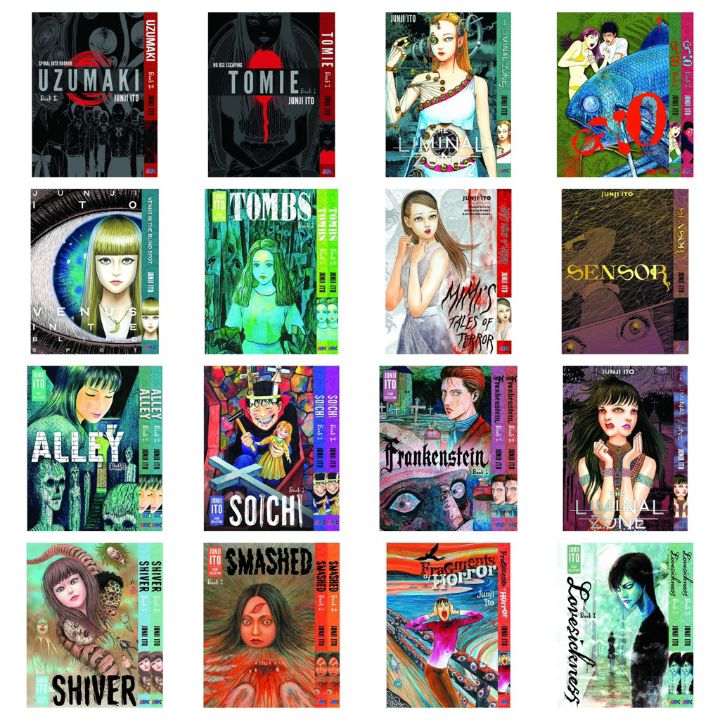 Ito Junji English Manga Story Collections Horror Comics Komik (เลือกชื่อ)