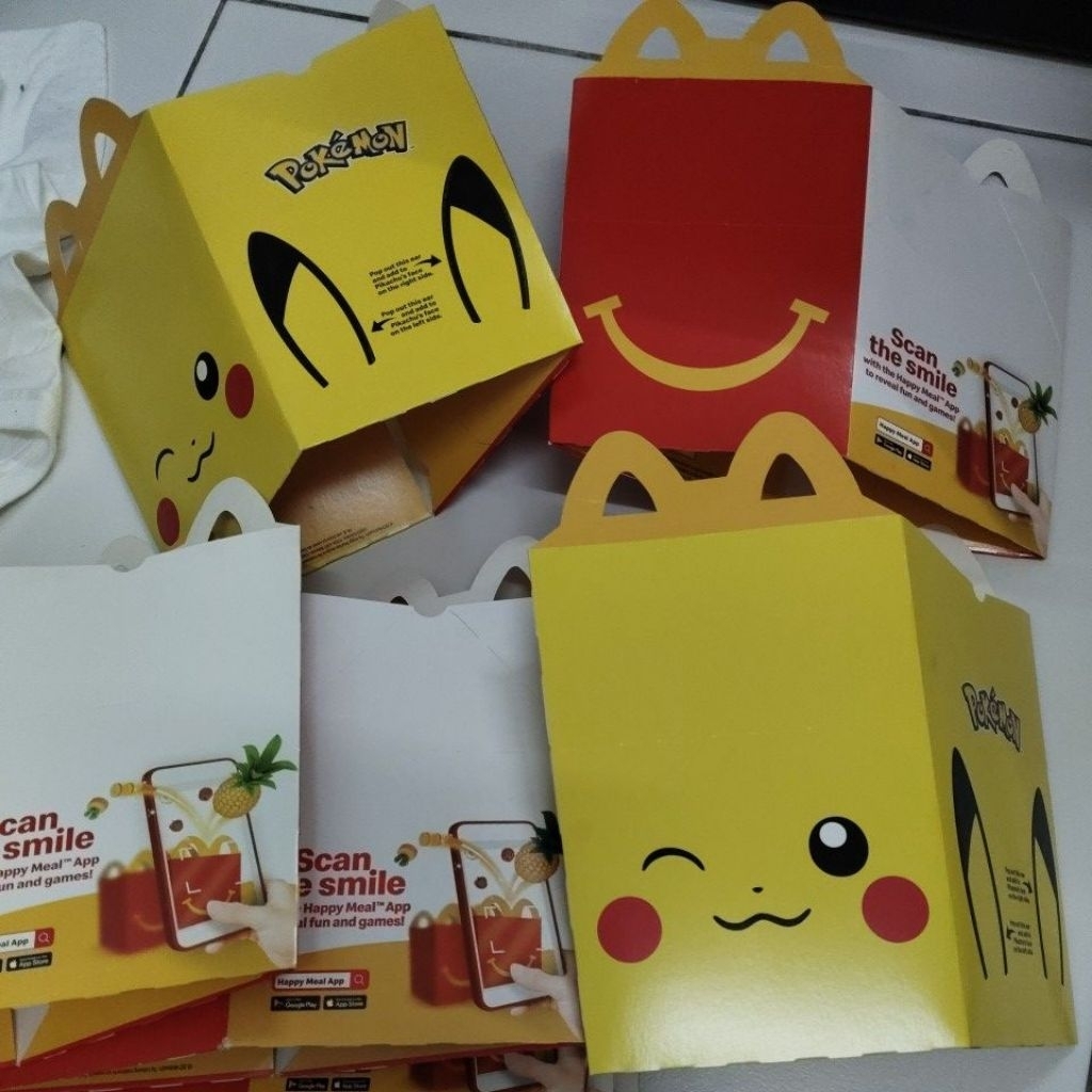 ️2nd Kotak Mcd Happy Meal Box กล่องเปล่า