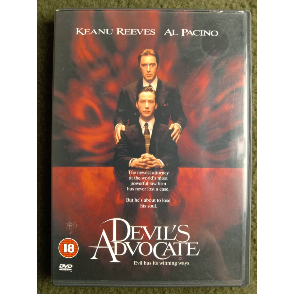 DEVILS ADVOCATE KEANU REEVES AL PACINO DVD MOVIE